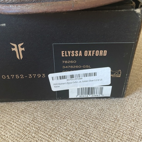 Frye pewter metallic oxfords - Picture 5 of 5